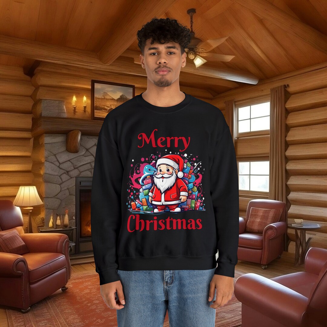 MERRY CHRISTMAS Graphic Sweatshirt main image 0