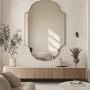 Unieke antieke badkamer make-upspiegel vintage stijl wandspiegel voor slaapkamer hal decoratieve goud ingelijste spiegel elegant interieur