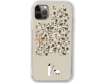 Lost Sheep Phone Case: Jesus Good Shepherd, Christian Gift