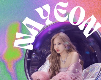 TWICEのナヨン、オリジナルK-POPファンアートプリントポスター - Etsy 日本