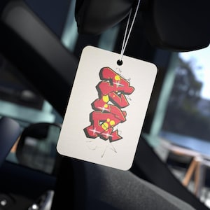 Audi Car Air Freshener | New Car, Pine, Black Ice Scents image 1
