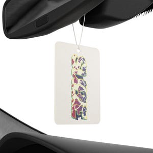 Ambientador para coche Subaru Enthusiast: aromas a coche nuevo, pino y hielo negro imagen 3