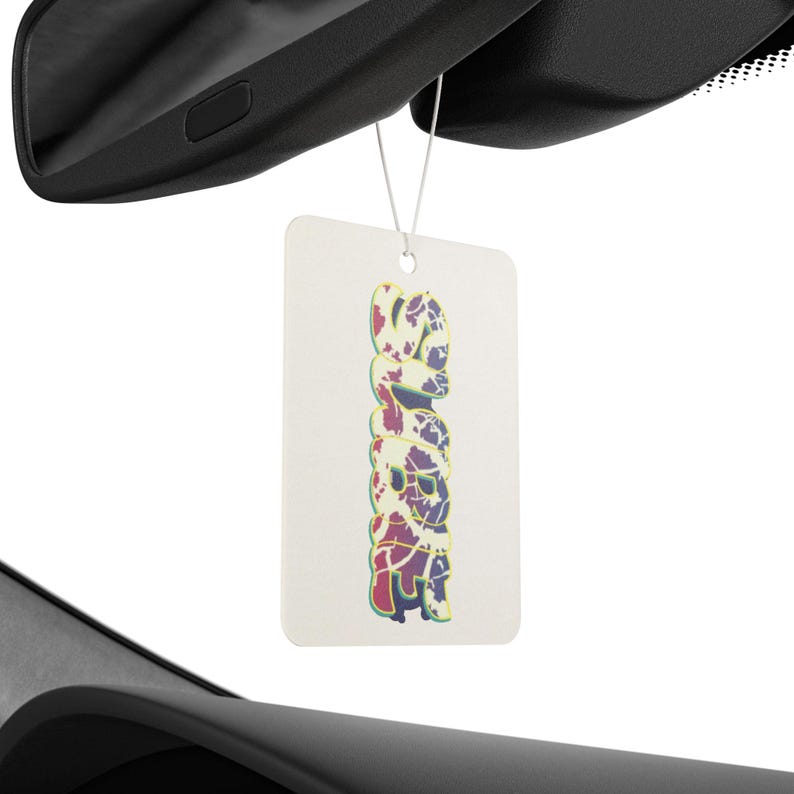 Ambientador para coche Subaru Enthusiast: aromas a coche nuevo, pino y hielo negro imagen 3