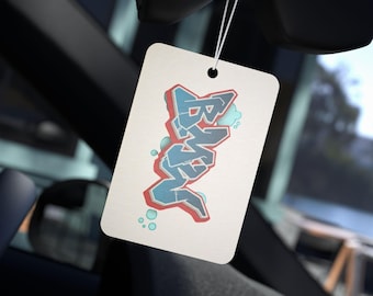 BMW Car Air Freshener - New Car, Pine, Black Ice Scents