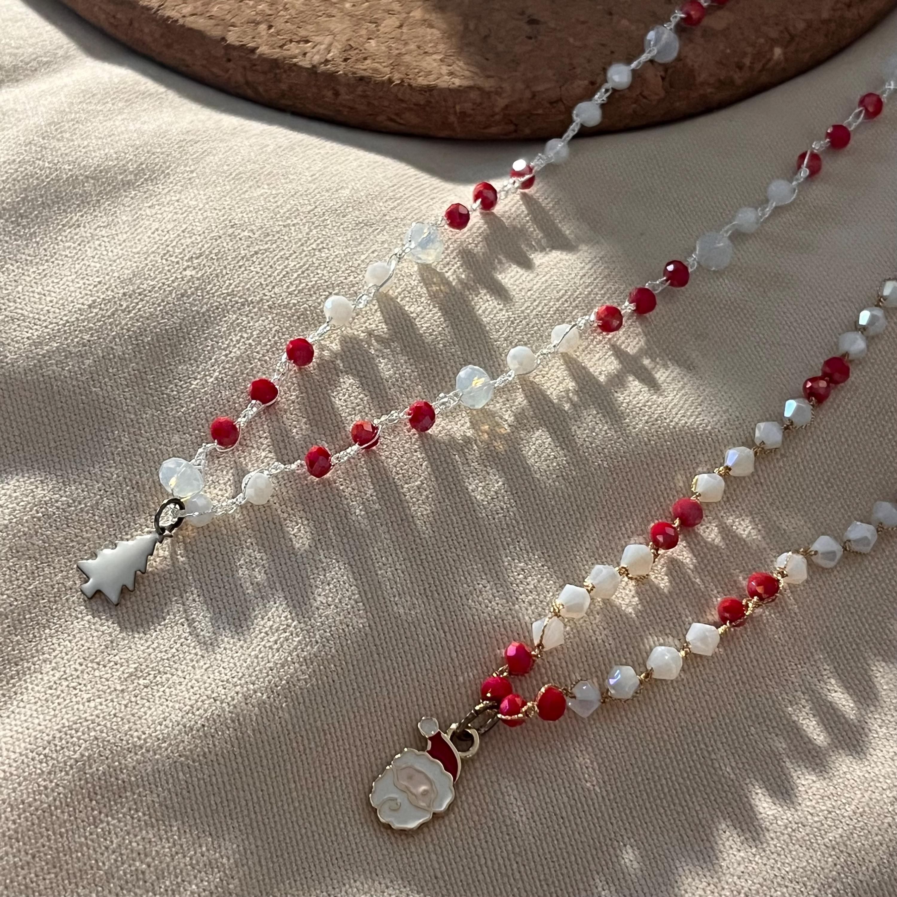 Collana Di Natale - Feste - Natale - Di L Uncinetto Di Anna | Su - Foto 11