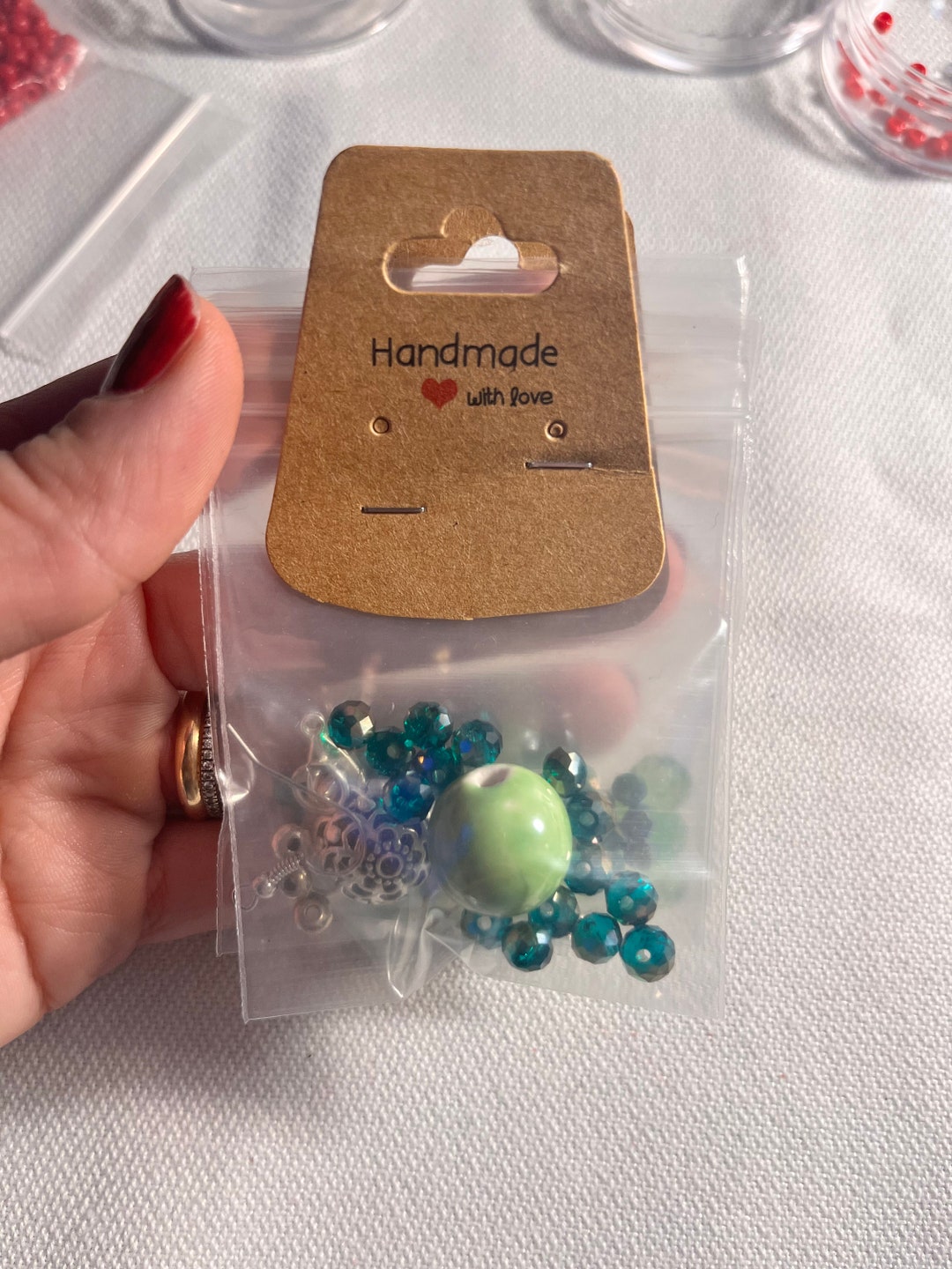 DIY Beads KIT/ Beads KIT Party / Jwelry Making Kit/ Gift Idea Etsy