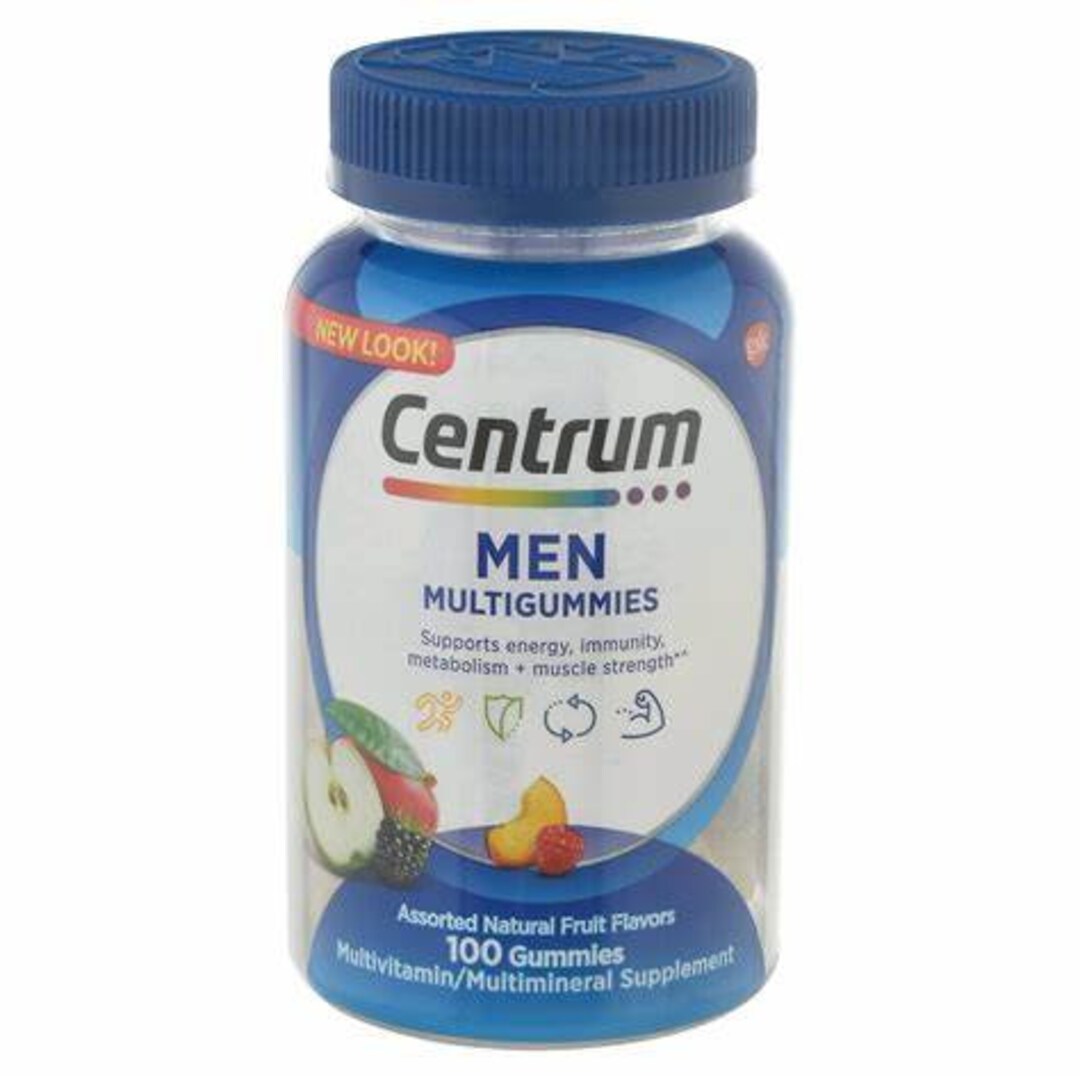 Centrum Mens Multigummies Supports Energy Immunity Metabolism Etsy