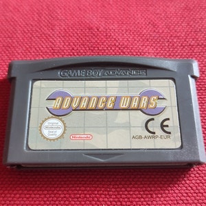 Advance Wars game on Game Boy Advance - GBA SP fanmade Game for DS Gba Consoles