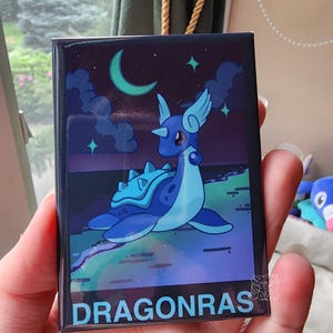 Dragonras Magnet | Pocket Monster | Thick Magnet