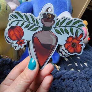 Problematic Uterus Sticker | Endometriosis | Adenomyosis | Chronic Pain | Uterus Art