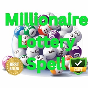 WIN LOTTERY SPELL, Fast Money Luck & Abundance Spell, Millionaire Spell, Win Mega Millions  Wealth Spell that Works, Same Day, Attract Money