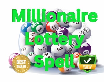 GEWINNEN SIE LOTTERIEZAUBER, Fast Geld Glück & Überfluss Zauber, Millionär Zauber, Gewinn Mega Millions Reichtum Zauber, der funktioniert, am selben Tag, Geld anziehen
