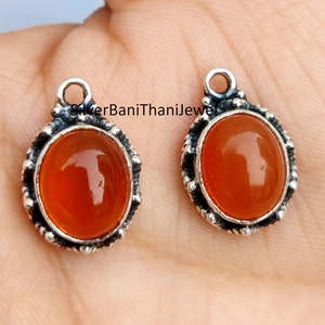Carnelian Earrings, Handmade Jewelry, Women Gift Earrings, Carnelian Jewelry, 925 Silver Earrings, Silver Earrings, Gemstone Earrings,