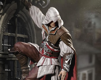 Archivo STL EZIO para impresión 3D: Figura imprimible del modelo del asesino (descarga digital)