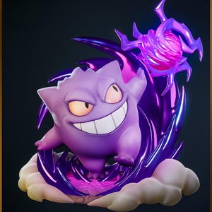 Chibi Ghost type STL File – Cute Ghost-Type 3D Printable Model