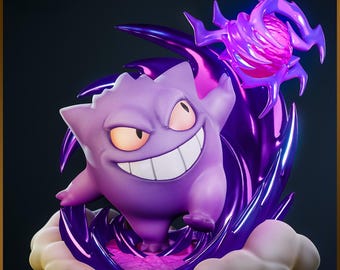 Chibi Ghost type STL File – Cute Ghost-Type 3D Printable Model