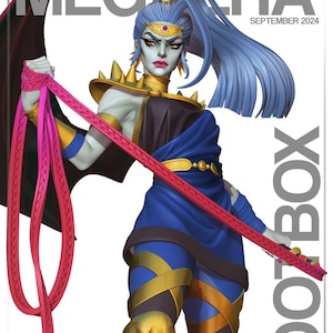 Fury Warrior Sister 3D Print – Dark Battle Figure STL for Collectors & Gamers
