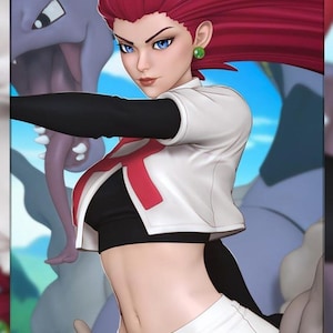 Jessie  – 3D Printable Anime Figurine STL File