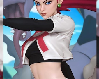 Jessie  – 3D Printable Anime Figurine STL File