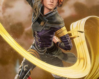 Turn Base Fantasy Heroine STL – Expedition Warrior Girl, model 3D do druku