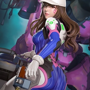 Overwatch dva figure - Etsy 日本