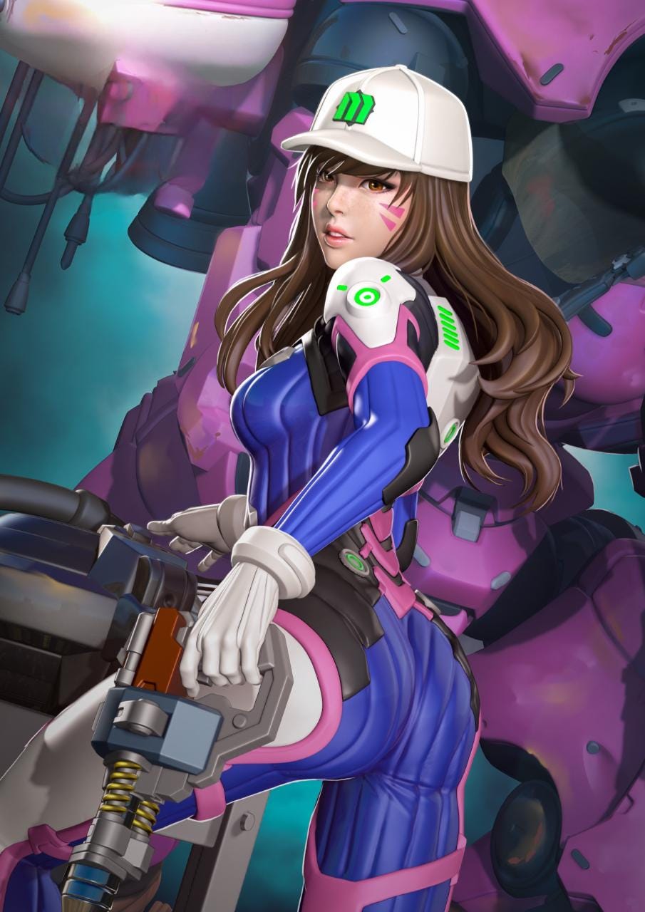 Archivo STL de Anime Mecha Girl: modelo de impresión 3D digital para juegos, exhibición y figura coleccionable