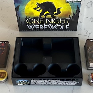 One Night Ultimate Werewolf Insert for Base Game and Daybreak Expansion