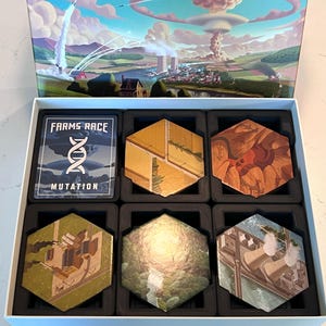 Farms Race Inserts for Standard or Deluxe Edition Game Box