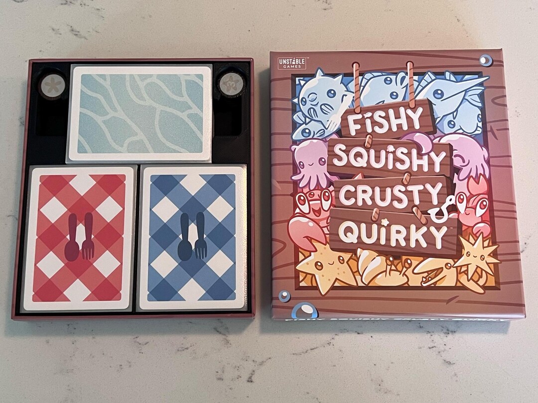 Fishy Squishy Crusty Quirky Box Insert - Etsy