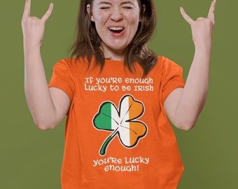 O dia de St Patrick Camisetas de <br> Entrega Rápida? St. A camisa do rissol | OT bonito de St Patrick Camiseta | Camiseta para mulheres | Sorte dos irlandeses | camisa irlandesa | Trevo