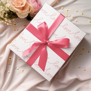 Valentine&#39;s Day Wrapping Paper | Romantic Valentine&#39;s Day Gift | Women Love Valentine&#39;s Present | Gift Wrap Papers