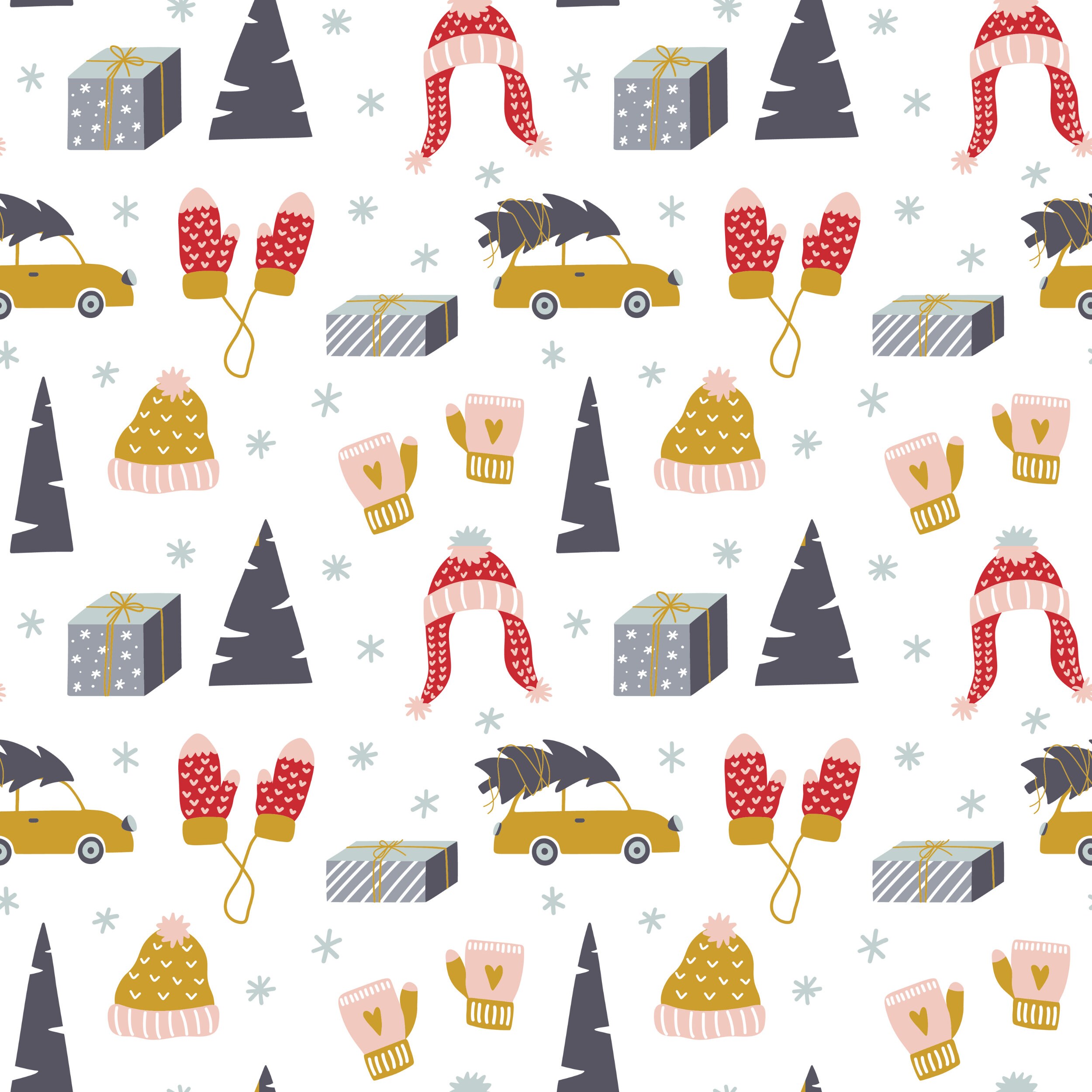 Personalized Wrapping Paper Name Christmas Holiday Gift Wrap Paper