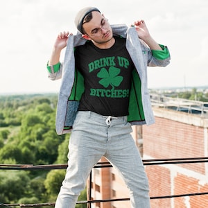 St. Patrick&#39;s Day T-shirt | St. Patty&#39;s Shirt | Cute St. Patrick&#39;s Tee | Tshirt for Women | Luck of the Irish | Irish Shirt | Shamrock