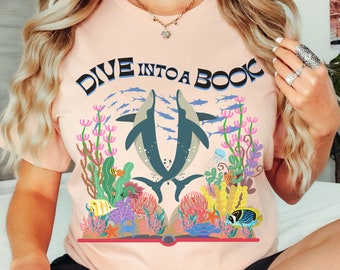 T-shirt boekenliefhebber, T-shirt boekenwurm, hou van lezen shirt, shirt boeklezer, cadeau voor boekenliefhebber, leesshirt, T-shirt boekennerd, shirt bibliothecaris