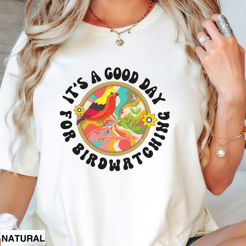 Birdwatcher Tshirt, Nature Lover Shirt, Bird Lover Tee, Bird