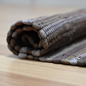Cotton Hand Braided Chindi Rug - Home Decor Rugs, Mat Rugs, Jute Carpet, Small Chindi Rug, Indian Dhurrie