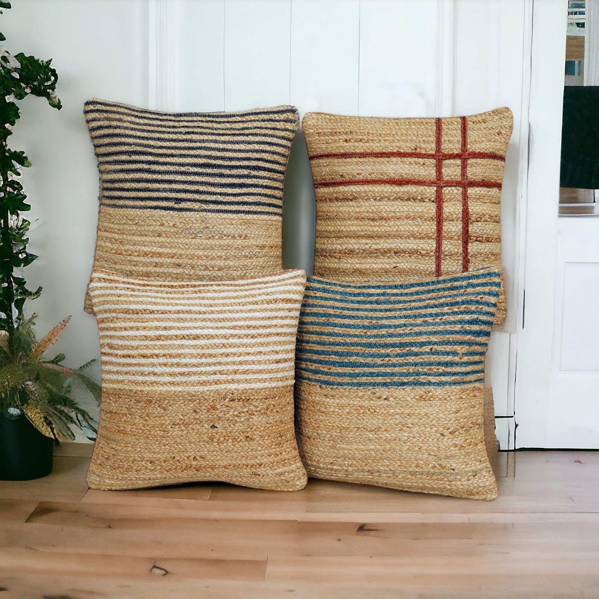 Jute Pillow Covers Etsy Canada