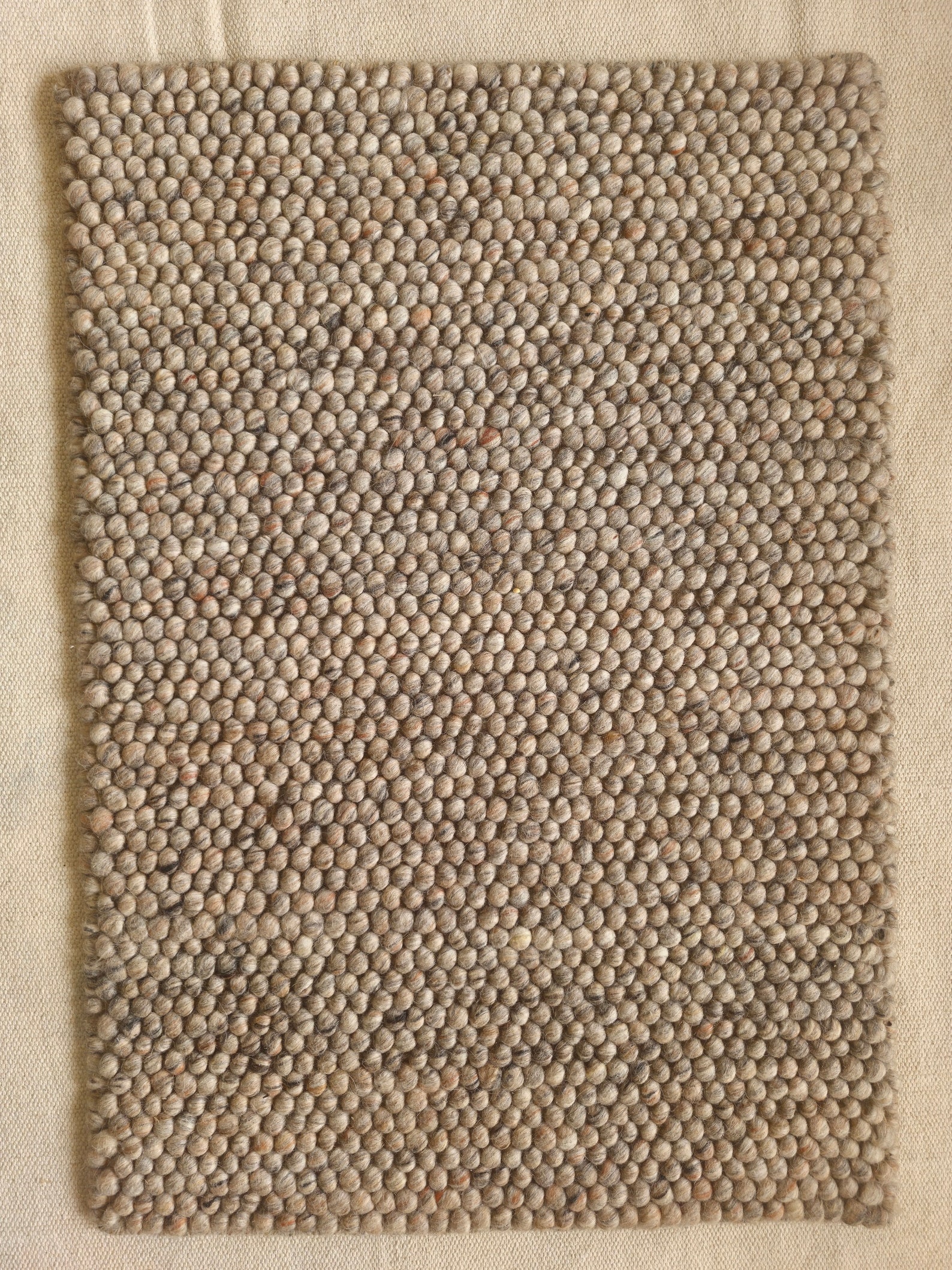 Hand Woven Chunky Loop Wool Area Rug, Yoga Mat Prayer Mat Rugs Wool ...