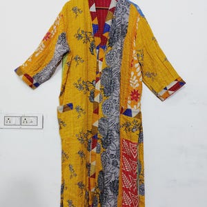 Vintage Kantha Jacket Wholesale Lot | Handmade Quilted Winter Coat, Reversible Ethnic Kimono & Boho Windbreaker