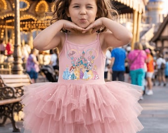Personalized Disney Princess Tutu, Princesses dress, Cinderella Castle dress, tutu, Disney Princess tutu, disney tutu, Personalized