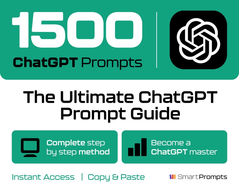 Chatgpt Ultimate Prompts Guide And Introduction Copy Paste 1500 Chatgpt Ultimate Prompts Guide And Introduction Copy Paste 1500
