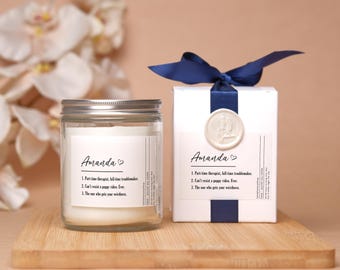 Personalized Birthday Message For Her Him, Friendship Gift, Best Friend Gift, Best friend birthday gift, Funny Candle, Personalized Candles