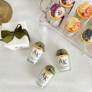 Wedding Party Gifts For Guests, Wedding Candle With Flowers, Bulk Candle Favors For Wedding, Engagement Candle Favors, Wedding Gift Ideas