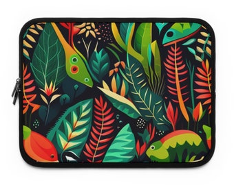 Rainforest Pattern Laptop Sleeve