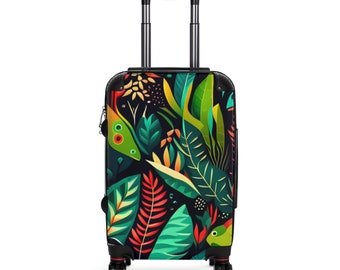 Rainforest Pattern Suitcase