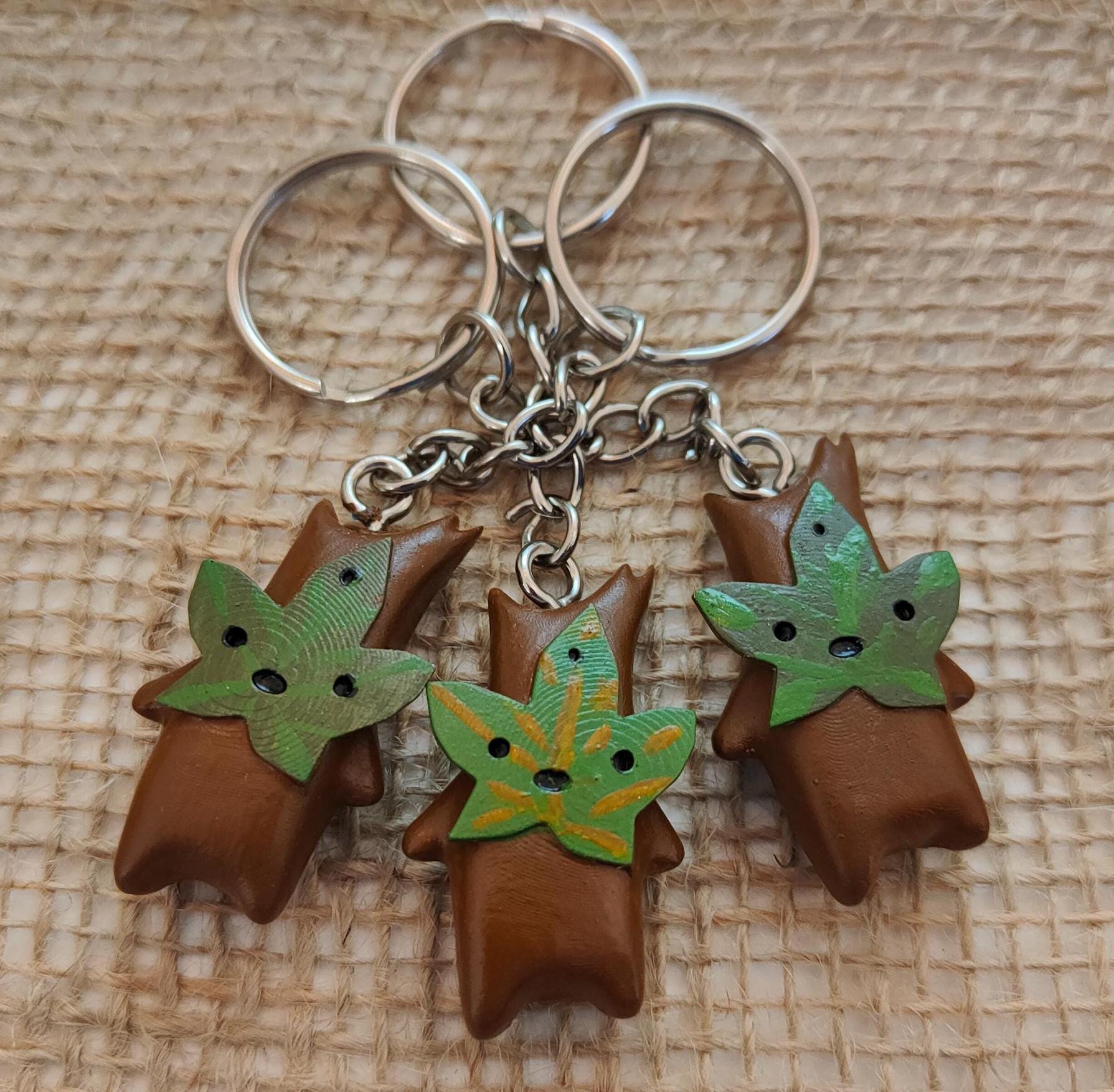 Korok - Resin Keychain - Zelda Breath of the Wild 3D Printed