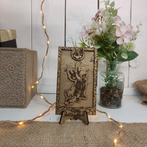Personalized DOFUS Wooden Relief – Custom Character Art in a Frame | Gaming Gift for DOFUS Fans image 7