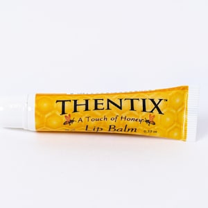 Thentix Premium Lip Balm (.35oz) | Perfect for sensitive lips | Moisturize dry and chapped lips with beeswax, shea butter, honey and more