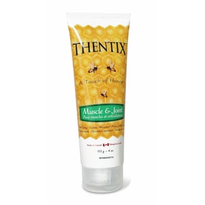 Thentix 4oz Muscle and Joint | Soothe Sore Muscles and Minor Aches and Pains | Natural Pain Relief Cream