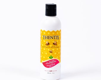 Thentix A Touch of Honey Salon-Quality Shampoo | Gentle and Natural Hair Care | Made for All Hair Types |